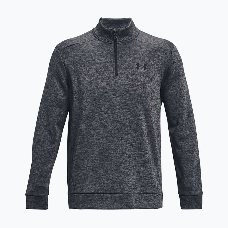 Under Armour Armour Fleece 1/4 Zip vyriškas treniruočių džemperis pitch gray/black 5