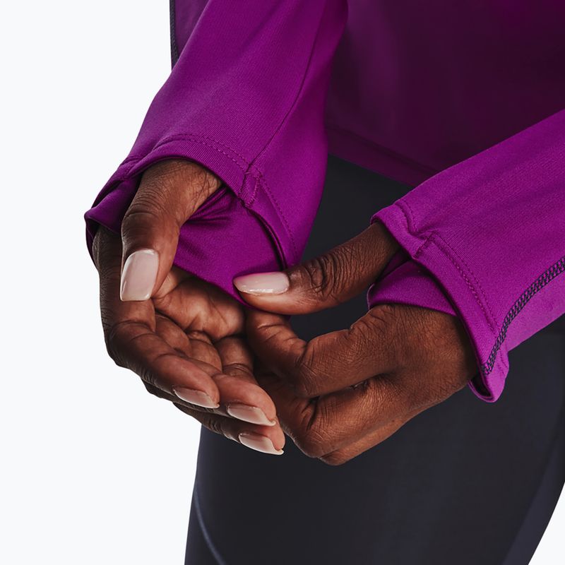Under Armour Train Cw 1/2 Zip moteriškas treniruočių džemperis violetinės spalvos 1373969 4