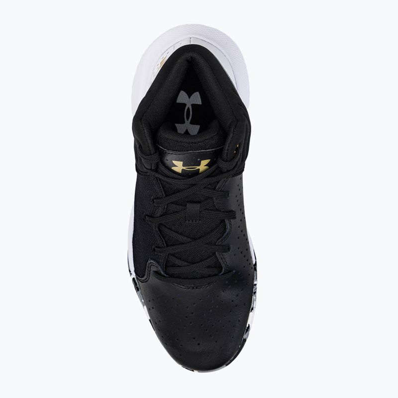 Under Armour juodai balti vyriški krepšinio bateliai Jet '21 3024260-006 6