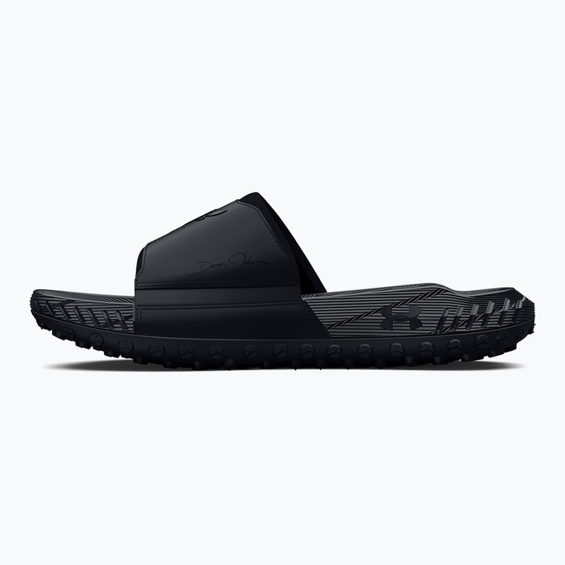 Šlepetės Under Armour Rock 3 black/white clay 2