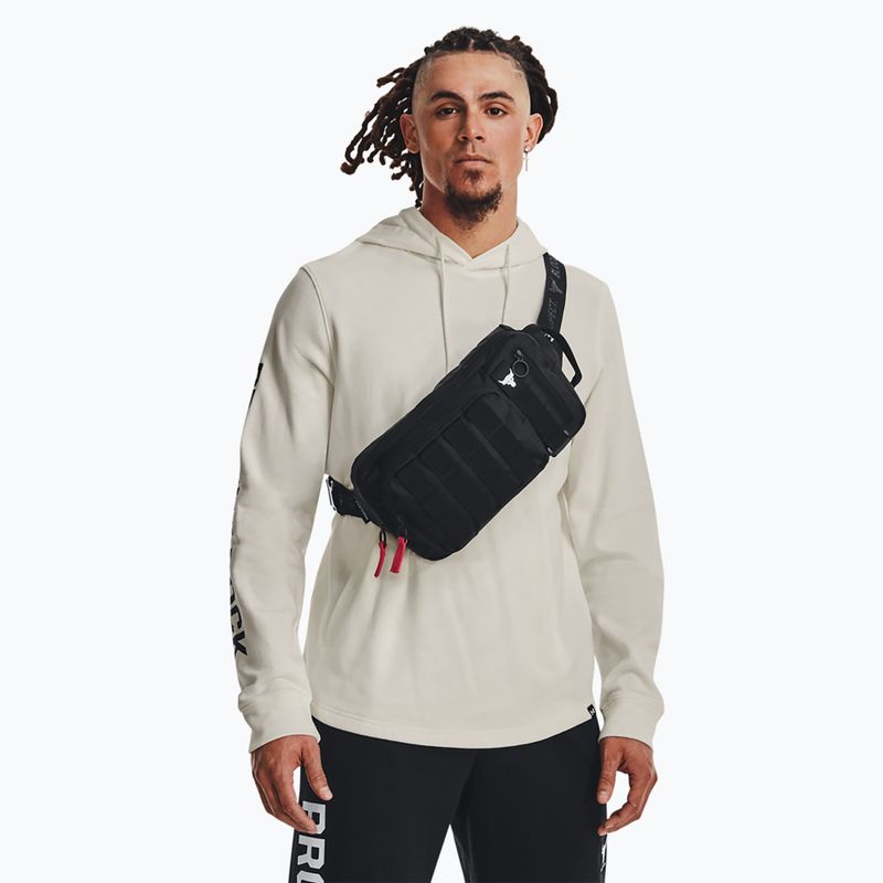 Rankinė ant juosmens Under Armour Project Rock 7 l black/white 7