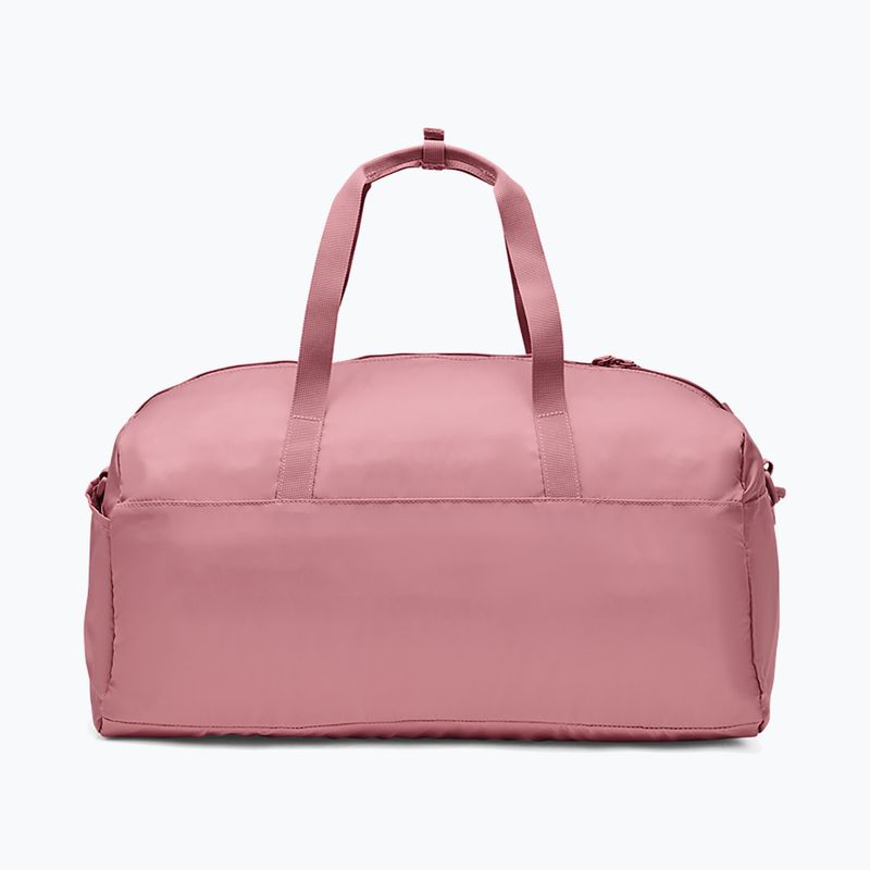 "Under Armour Favorite Duffle" 30 l rožinis elixir/baltas moteriškas treniruočių krepšys 2