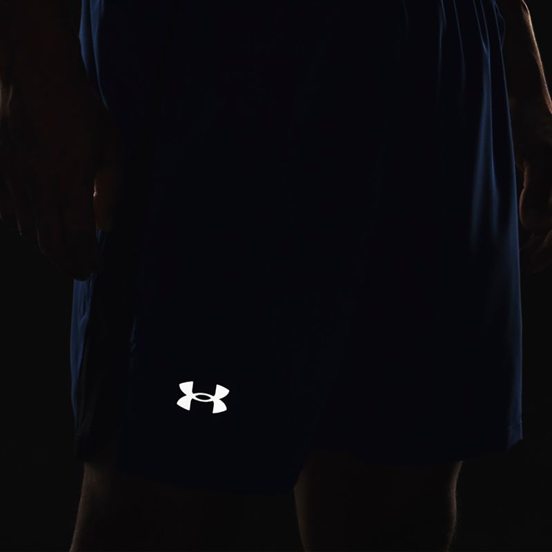 Under Armour Launch Sw 7'' vyriški bėgimo šortai mėlyni/juodi 1361493-471 3