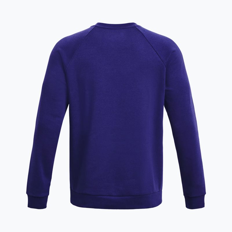 Under Armour vyriški džemperiai Rival Fleece Crew, mėlyni 1357096-468 2