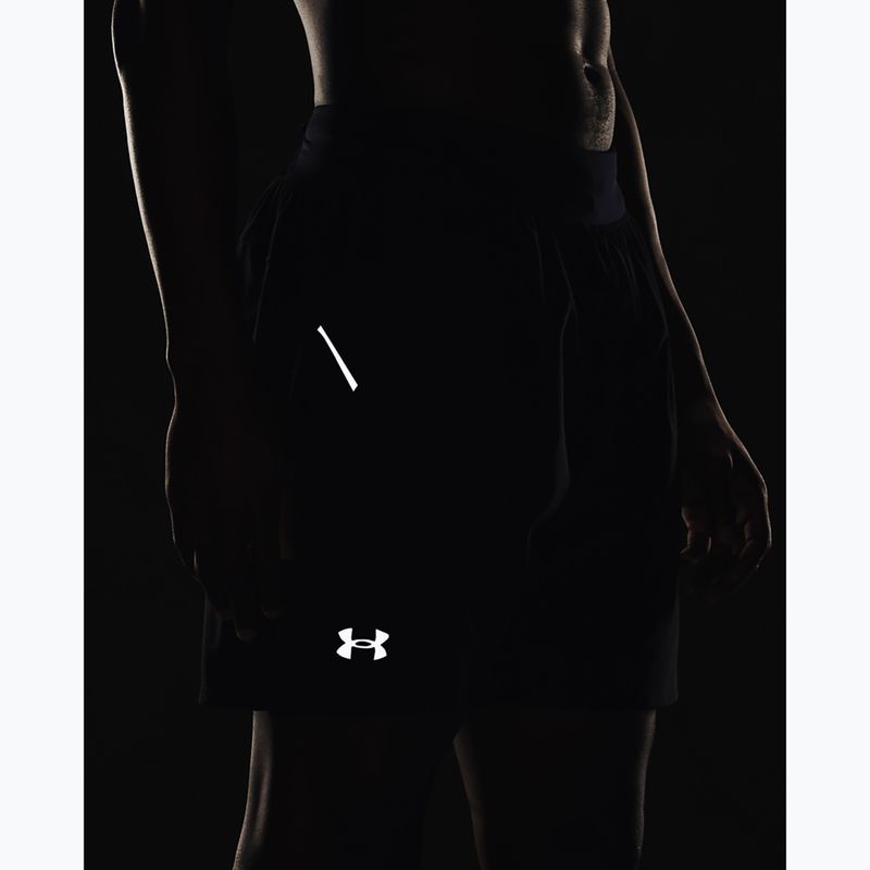 Vyriški bėgimo šortai Under Armour Launch Pro 7" black/black/reflective 8