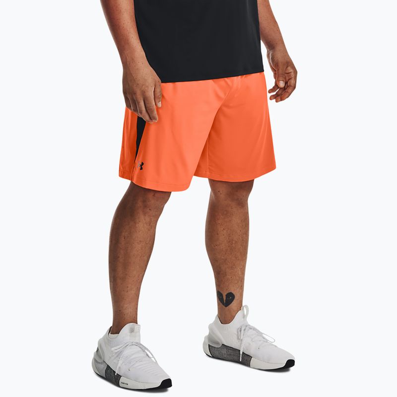 Under Armour Tech Vent vyriški treniruočių šortai orange 1376955