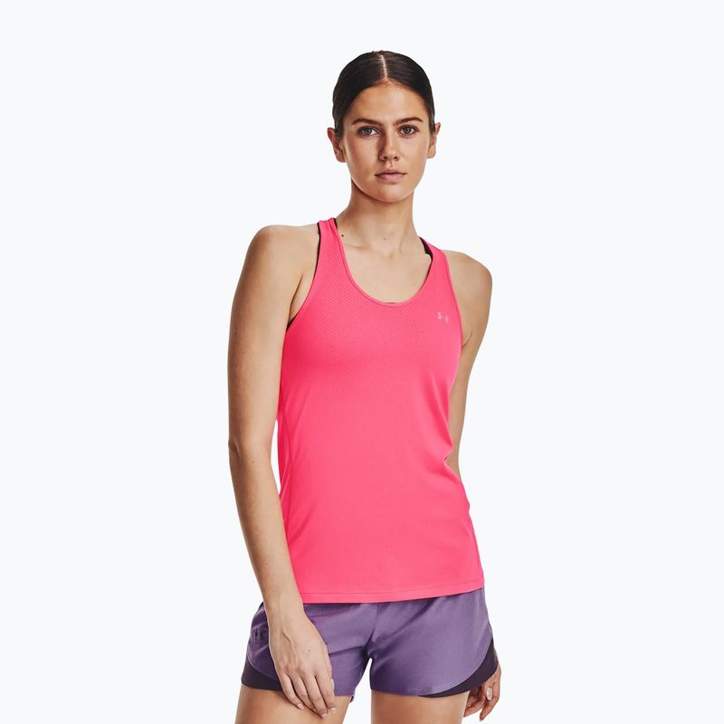 Under Armour moterų treniruočių marškinėliai Hg Armour Racer Tank pink 1328962-683