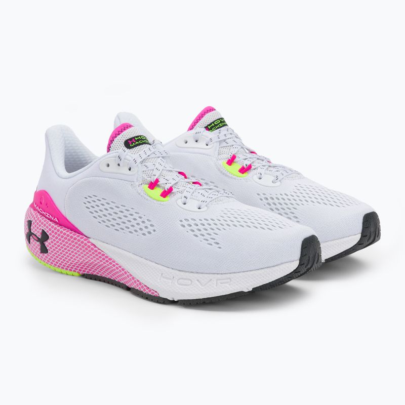 Under Armour moteriški bėgimo bateliai W Hovr Machina 3 white and pink 3024907 4