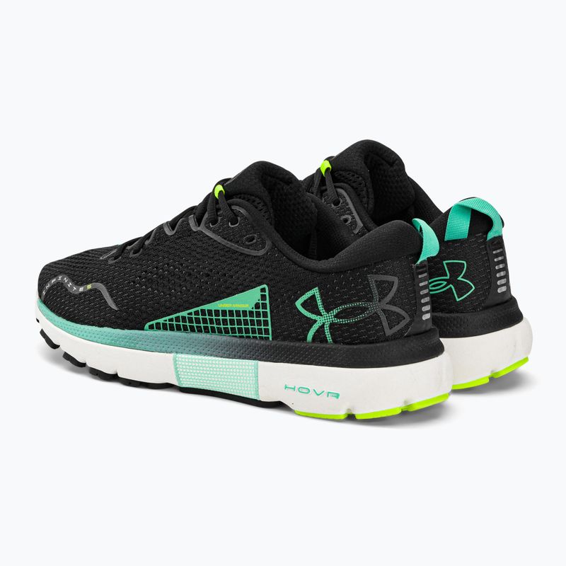 Under Armour Hovr Infinite 5 vyriški bėgimo bateliai black-green 3026545 4