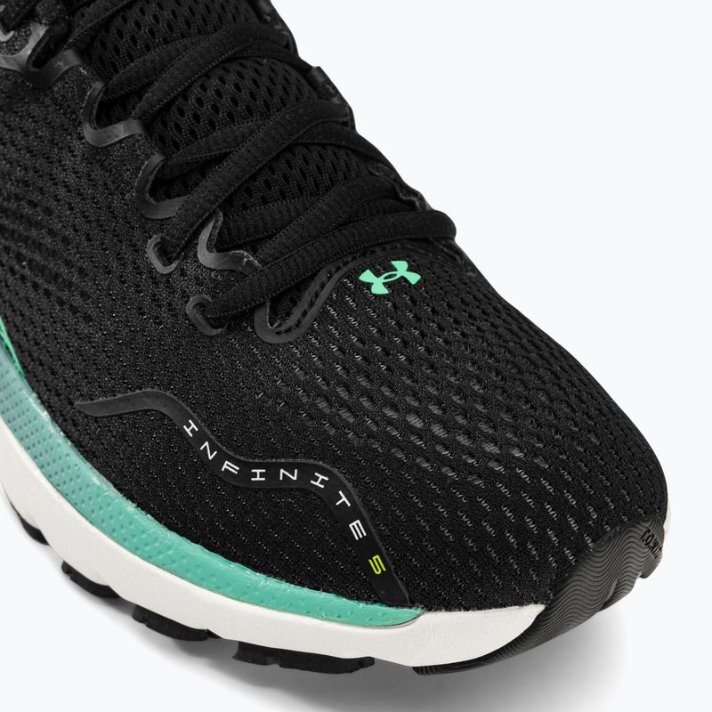 Under Armour Hovr Infinite 5 vyriški bėgimo bateliai black-green 3026545 8