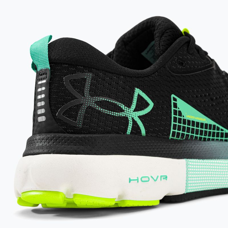 Under Armour Hovr Infinite 5 vyriški bėgimo bateliai black-green 3026545 10