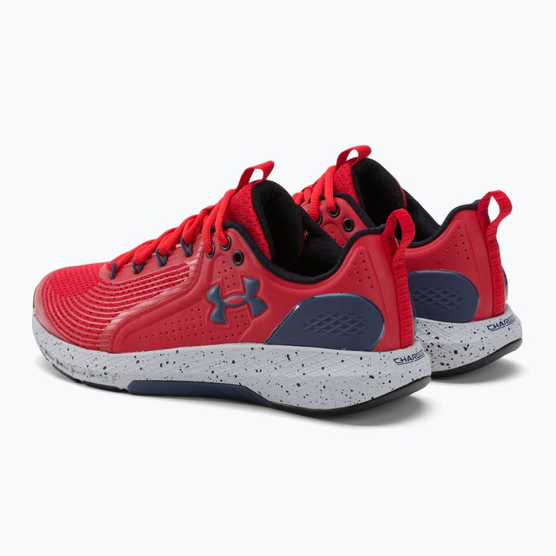 Under Armour Charged Commit Tr 3 vyriški treniruočių bateliai red 3023703 3