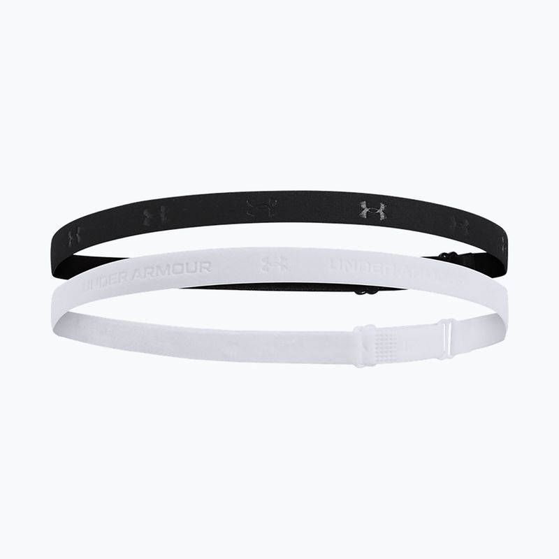 Galvos juosta Under Armour Mini Bands (2 vnt.) black/mod gray