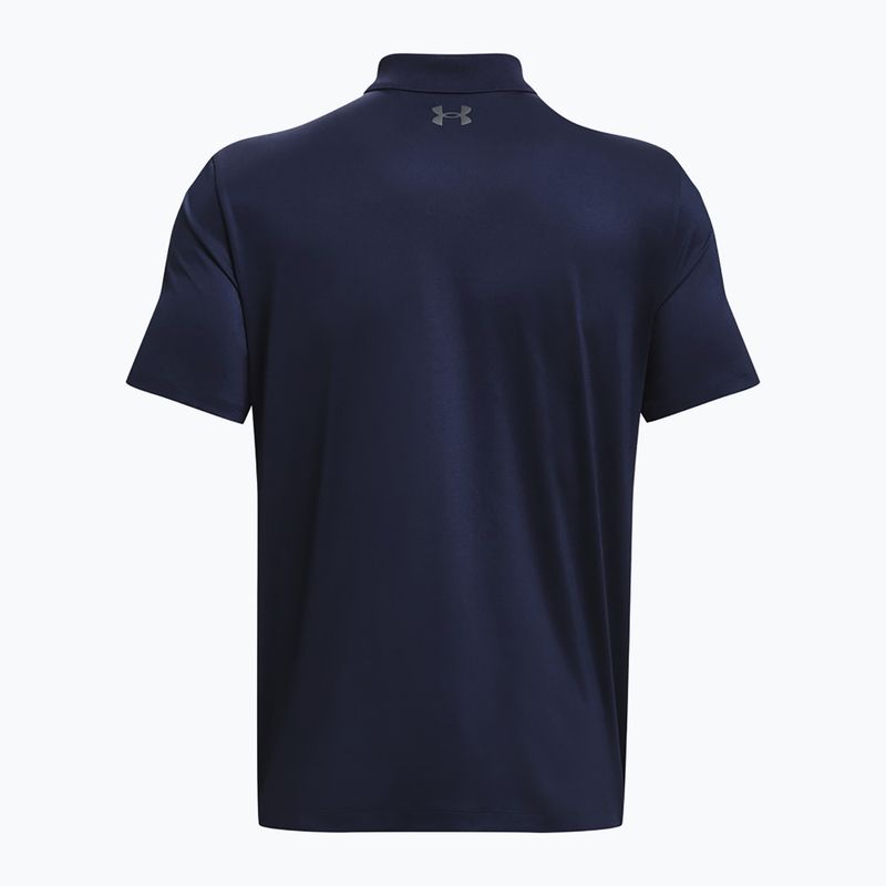 Vyriški polo marškinėliai Under Armour Matchplay Polo midnight navy/pitch gray 6