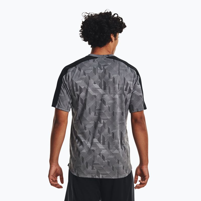 Under Armour vyriški futbolo marškinėliai Challenger Training Top pilki 1365408-015 4