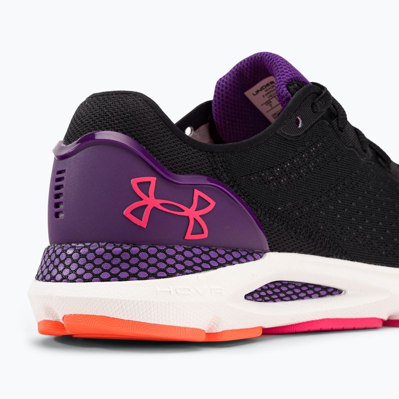 Under Armour moteriški bėgimo bateliai Hovr Sonic 6 black / galaxy purple / pink shock 3026128 9