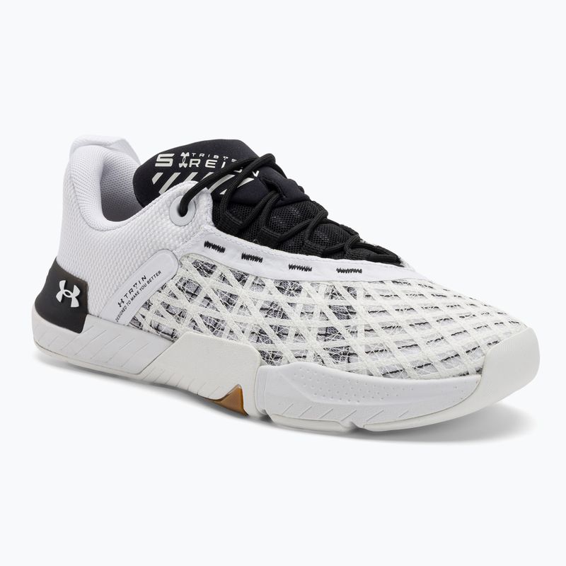 Under Armour Tribase Reign 5 balti/juodi/balti vyriški treniruočių bateliai