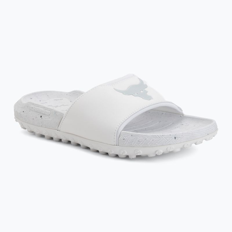 Šlepetės Under Armour Rock 3 black/white clay