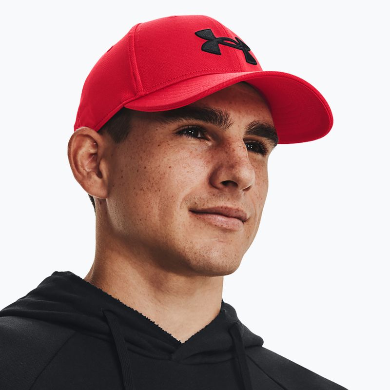 Under Armour Blitzing Adj vyriška beisbolo kepuraitė raudona 1376701 5