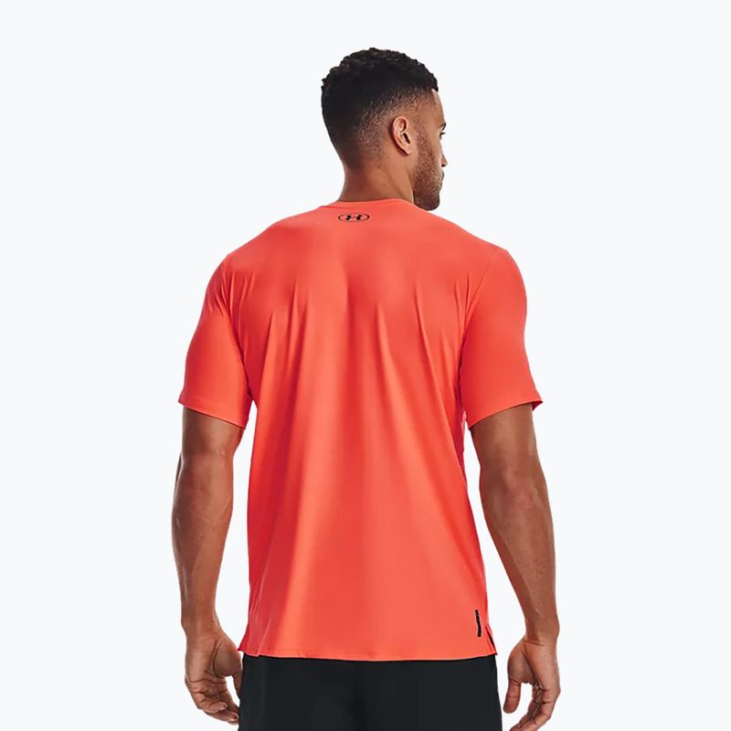 Under Armour UA Rush Energy vyriški treniruočių marškinėliai raudoni 1366138 3