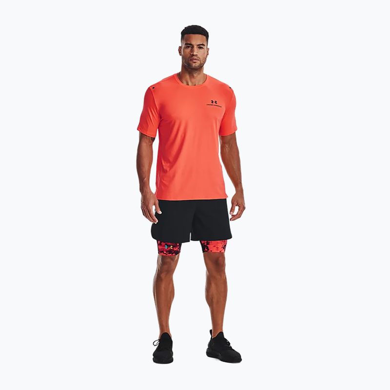 Under Armour UA Rush Energy vyriški treniruočių marškinėliai raudoni 1366138 2