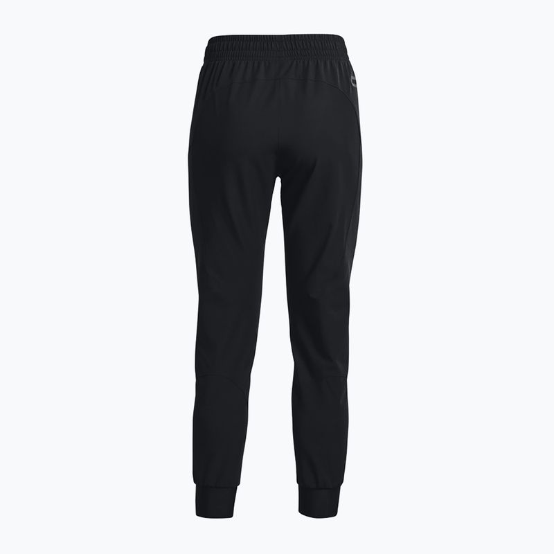 Moteriškos treniruočių kelnės Under Armour Unstoppable Jogger black/black 5