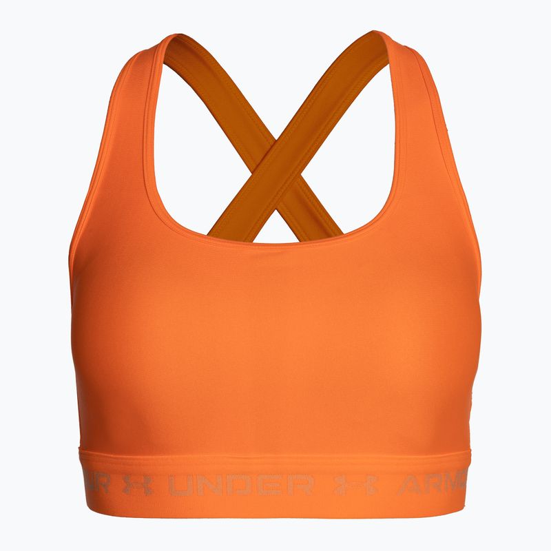 Under Armour Crossback Mid orange fitneso liemenėlė 1361034-866 5