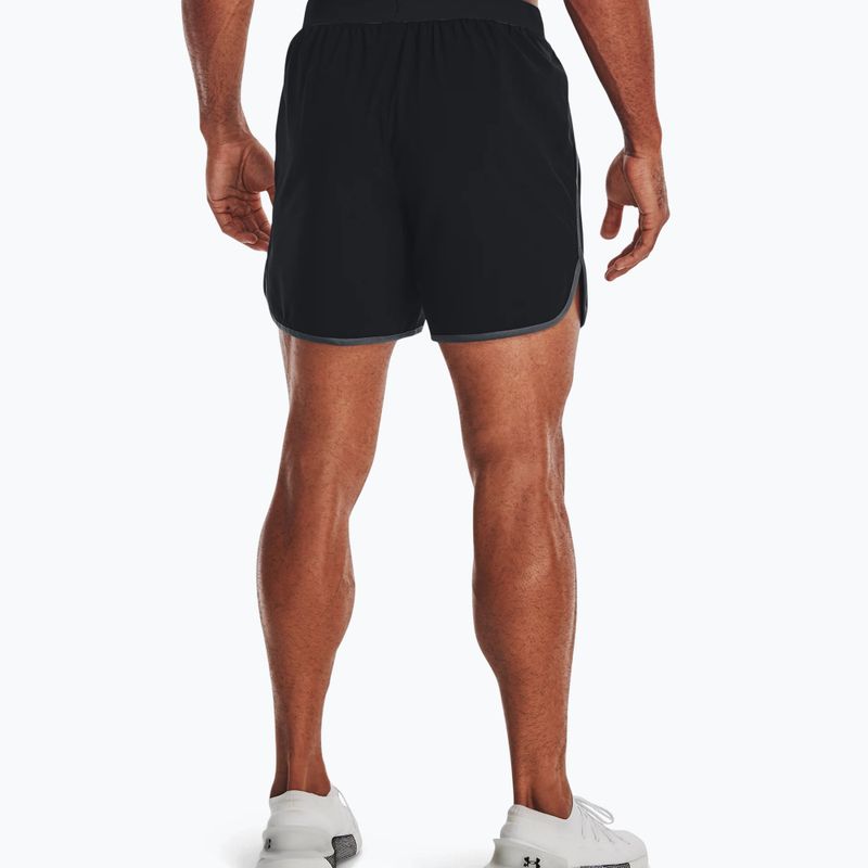 Under Armour Hiit Woven vyriški treniruočių šortai juodi 1377027 4