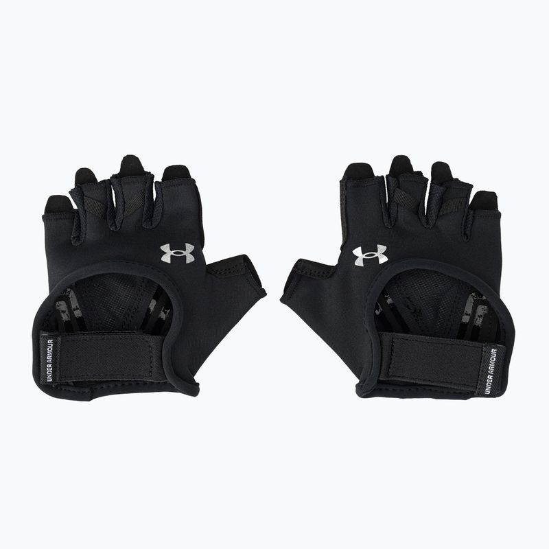 Moteriškos Under Armour W'S treniruočių pirštinės black 1377798 3
