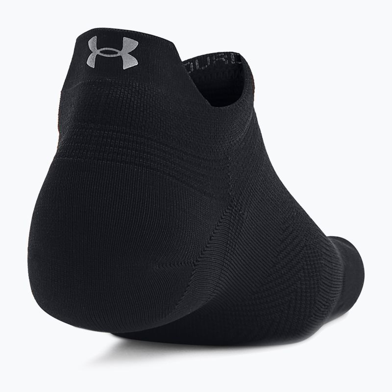 Under Armour Ad Run Lite 2Pk Ns Tab bėgimo kojinės juodos 1376077 4