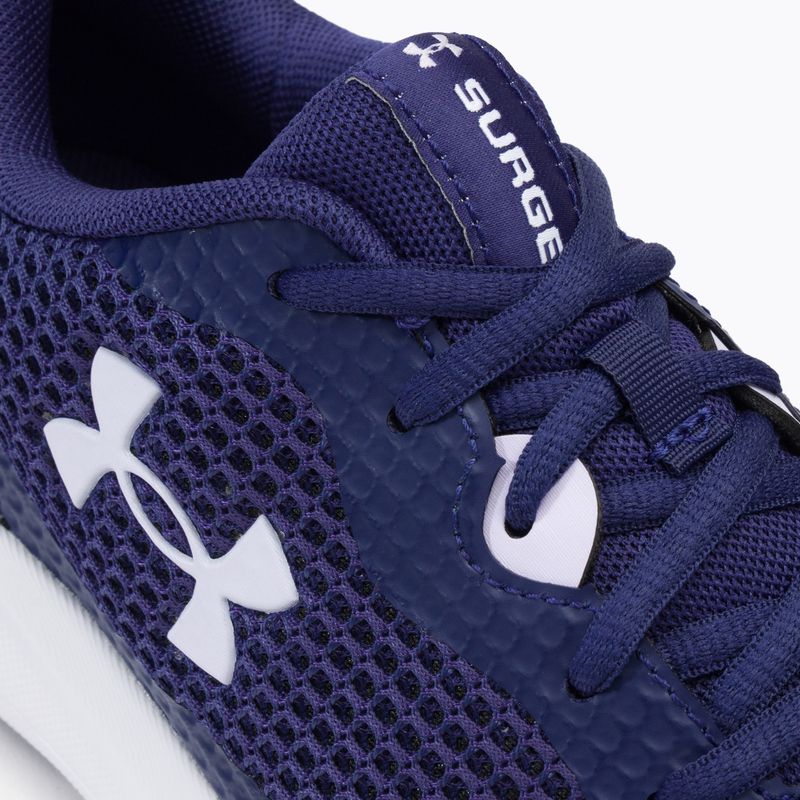 Under Armour Surge 3 moteriški bėgimo bateliai tamsiai mėlyna ir violetinė 3024894 9