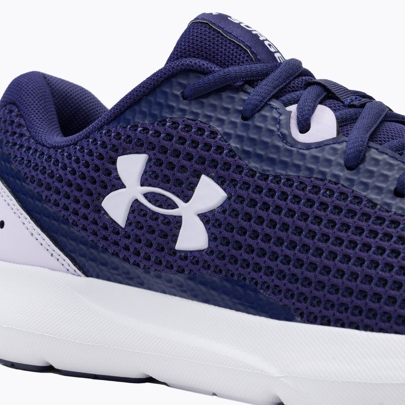 Under Armour Surge 3 moteriški bėgimo bateliai tamsiai mėlyna ir violetinė 3024894 10