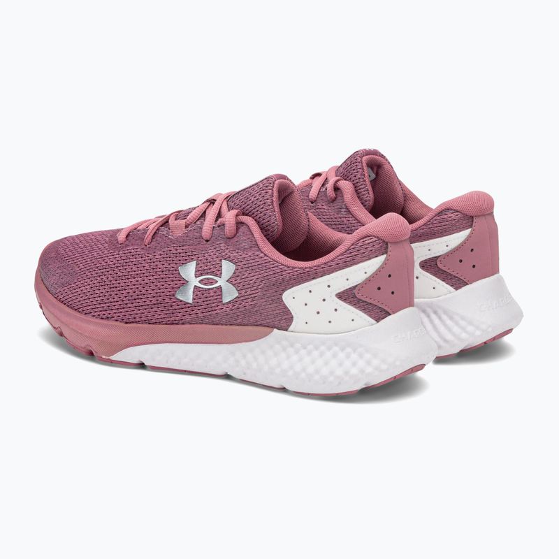 Under Armour moteriški bėgimo bateliai W Charged Rogue 3 Knit pink 3026147 3