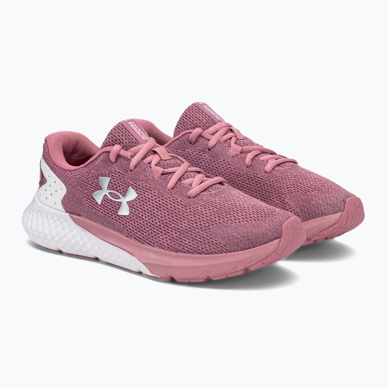 Under Armour moteriški bėgimo bateliai W Charged Rogue 3 Knit pink 3026147 4