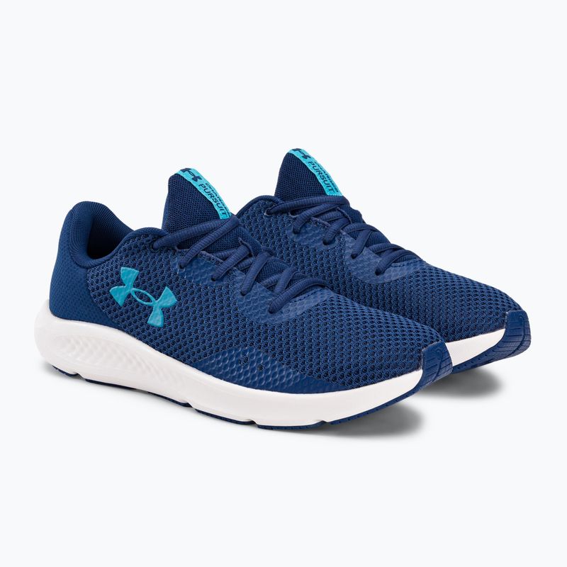 Under Armour Charged Pursuit 3 blue vyriški bėgimo bateliai 3024878 3