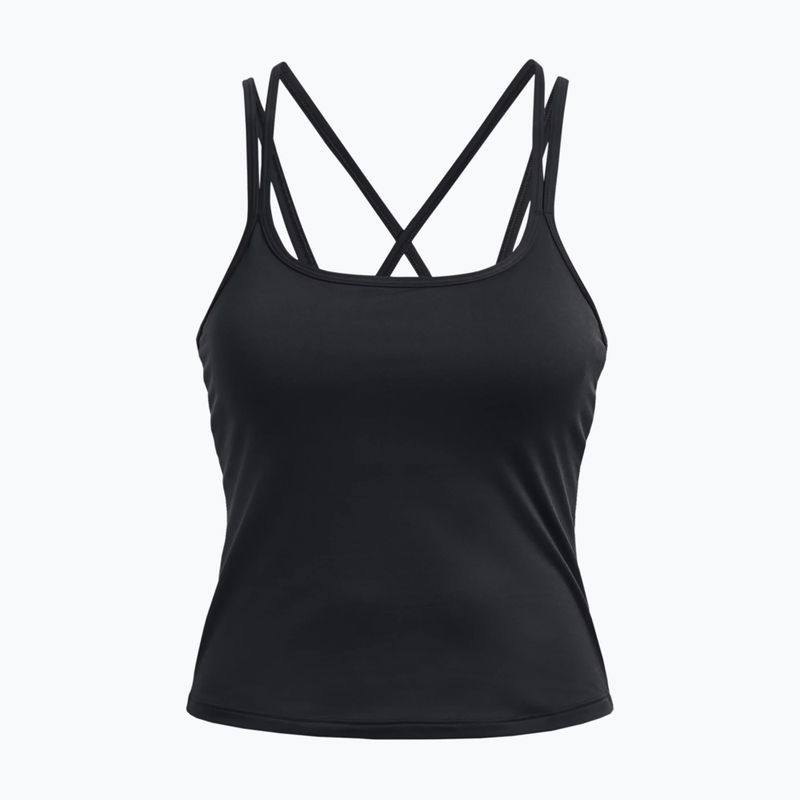 Under Armour Meridian Fitted Tank moteriški treniruočių marškinėliai black 1377082