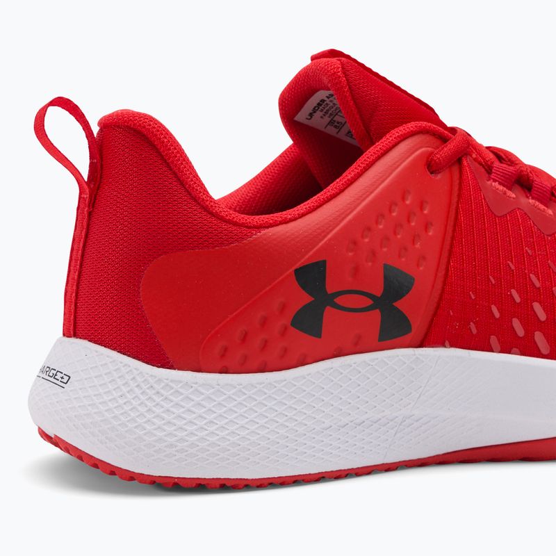 Under Armour Charged Engage 2 vyriški treniruočių bateliai red/black/black 9