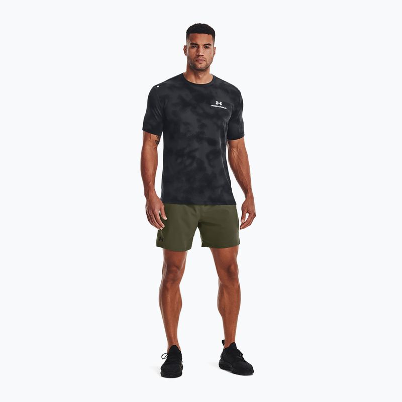 Vyriški treniruočių šortai Under Armour UA Vanish Woven 6in navy/green/black 2
