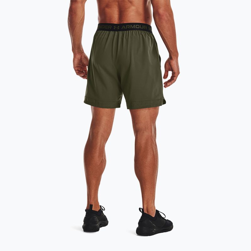 Vyriški treniruočių šortai Under Armour UA Vanish Woven 6in navy/green/black 3