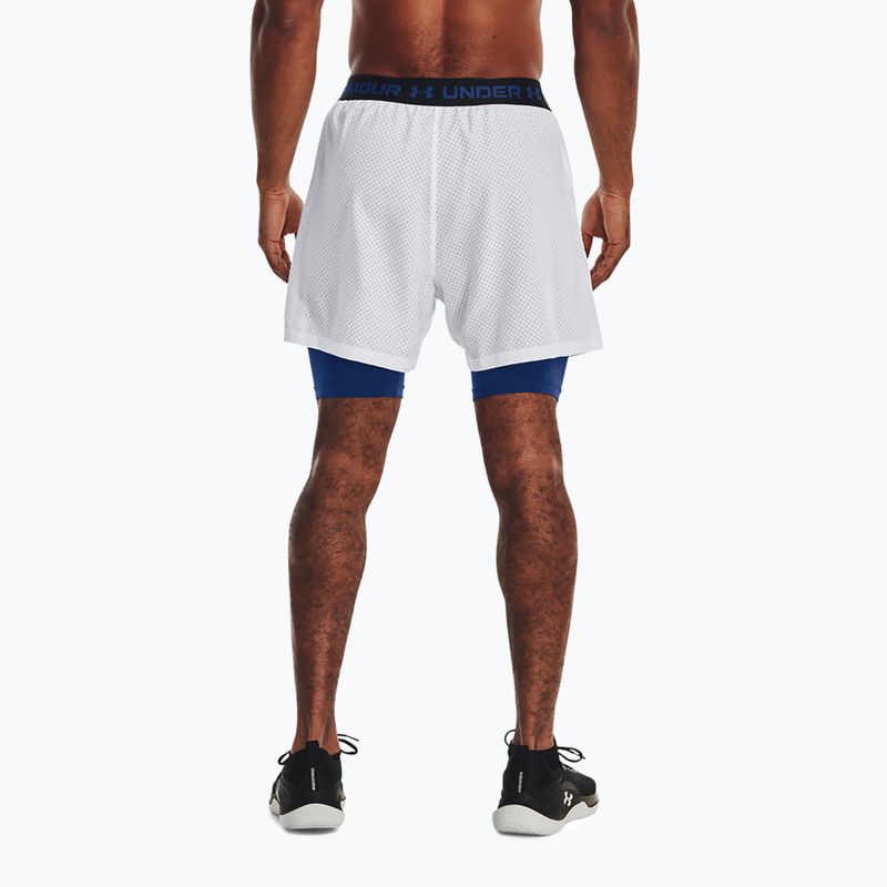Vyriški Under Armour Vanish Wvn 2In1 Vent Sts treniruočių šortai balti 1376783 2