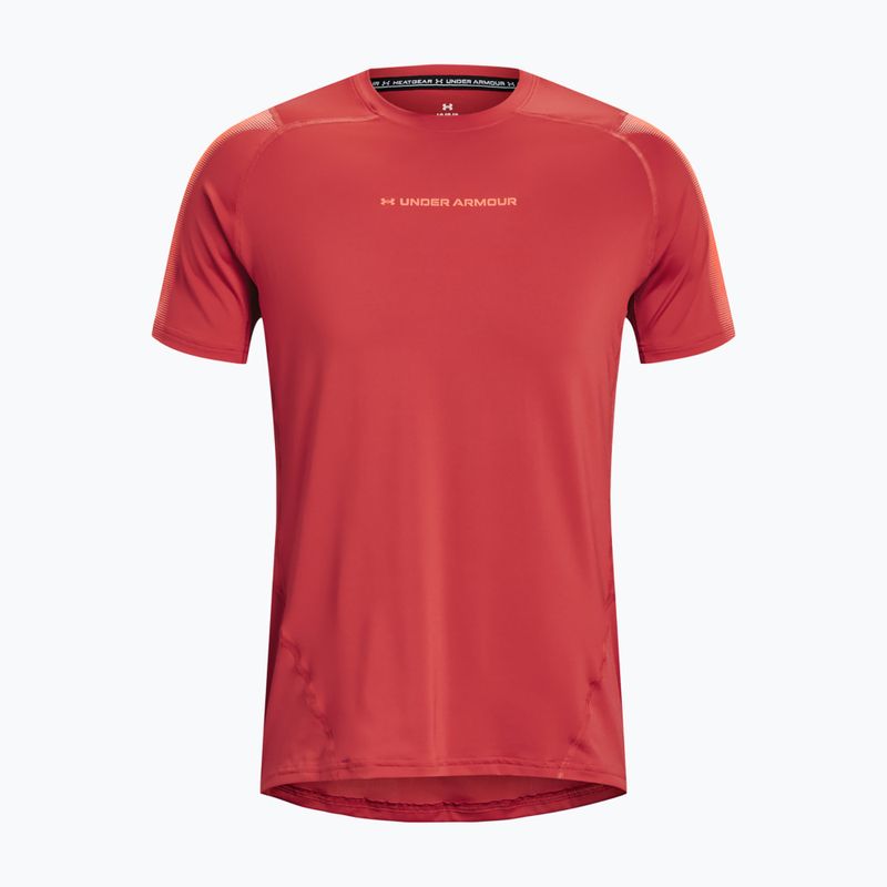 Under Armour vyriški treniruočių marškinėliai HG Armour Nov Fitted red 1377160 3