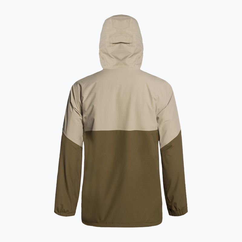 Vyriška Volcom L Ins Gore-Tex rudos ir smėlio spalvos snieglenčių striukė G0452302 2