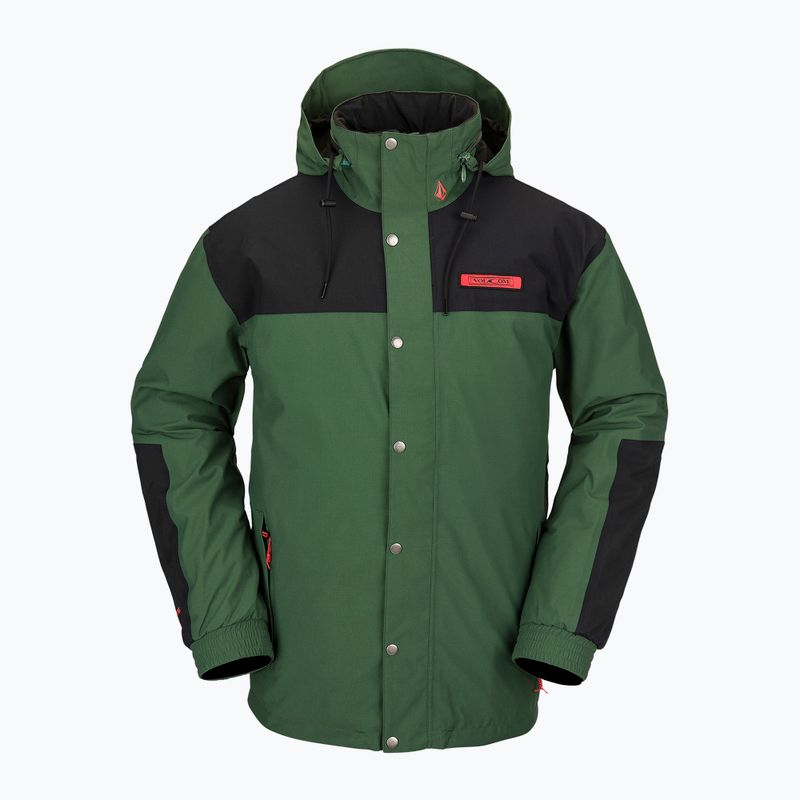Vyriška Volcom Longo Gore-Tex snieglenčių striukė žalia G0652306 7
