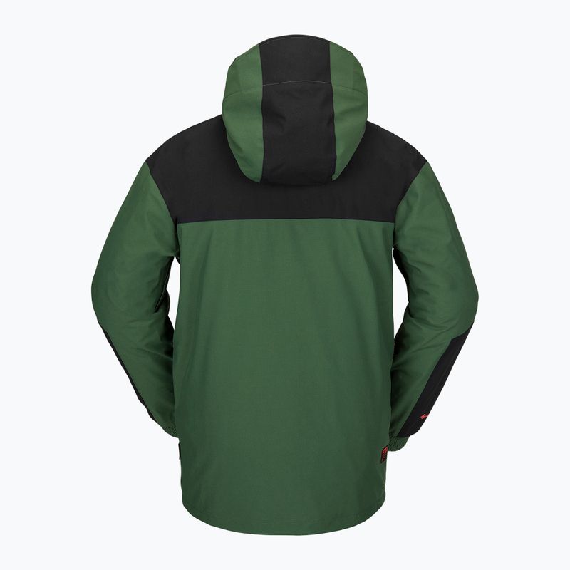 Vyriška Volcom Longo Gore-Tex snieglenčių striukė žalia G0652306 8