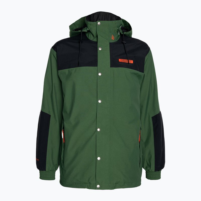 Vyriška Volcom Longo Gore-Tex snieglenčių striukė žalia G0652306