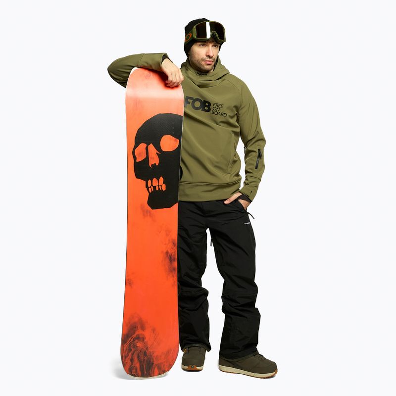 Vyriškos Volcom L Gore-Tex snieglenčių kelnės, juodos G1352303 2
