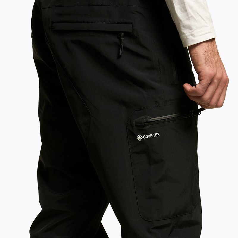Vyriškos Volcom L Gore-Tex snieglenčių kelnės, juodos G1352303 4
