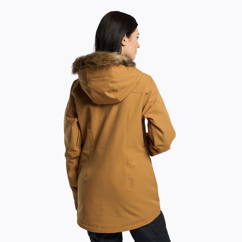 Moteriška snieglenčių striukė Volcom Shadow Ins Caramel H0452306 3