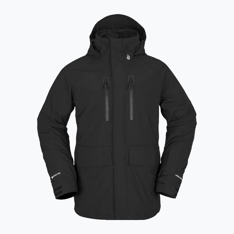 Vyriška Volcom Stone Stretch Gore-Tex snieglenčių striukė juoda G0652303