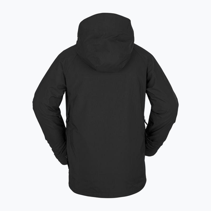 Vyriška Volcom Stone Stretch Gore-Tex snieglenčių striukė juoda G0652303 2